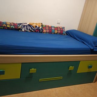 Habitación juvenil cama nido