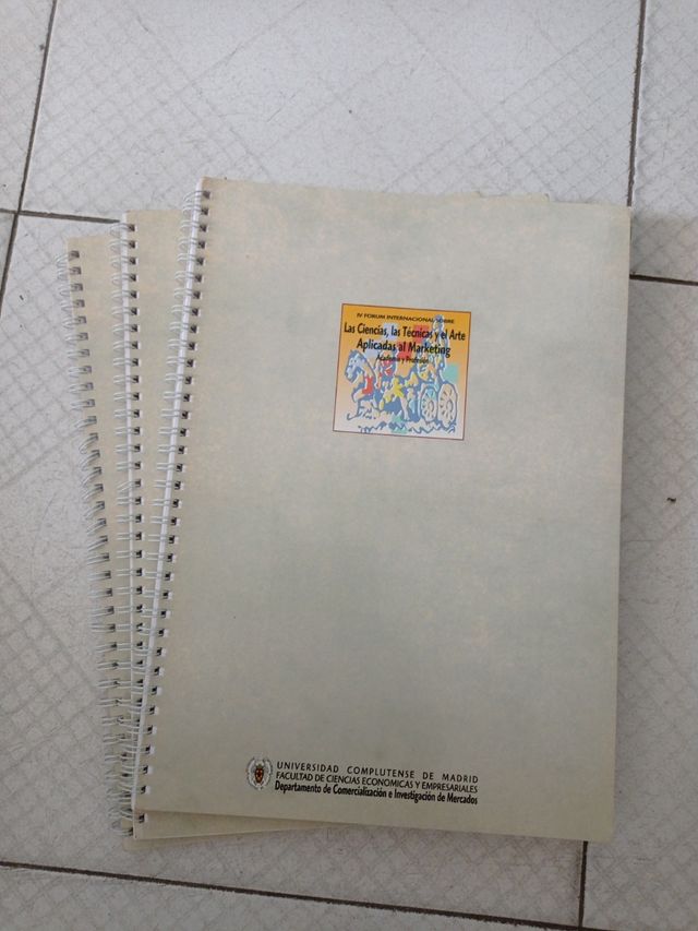 Lote 3 cuadernos dibujar