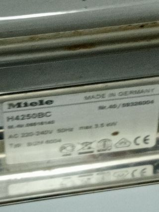 Horno Miele multifunción eléctrico