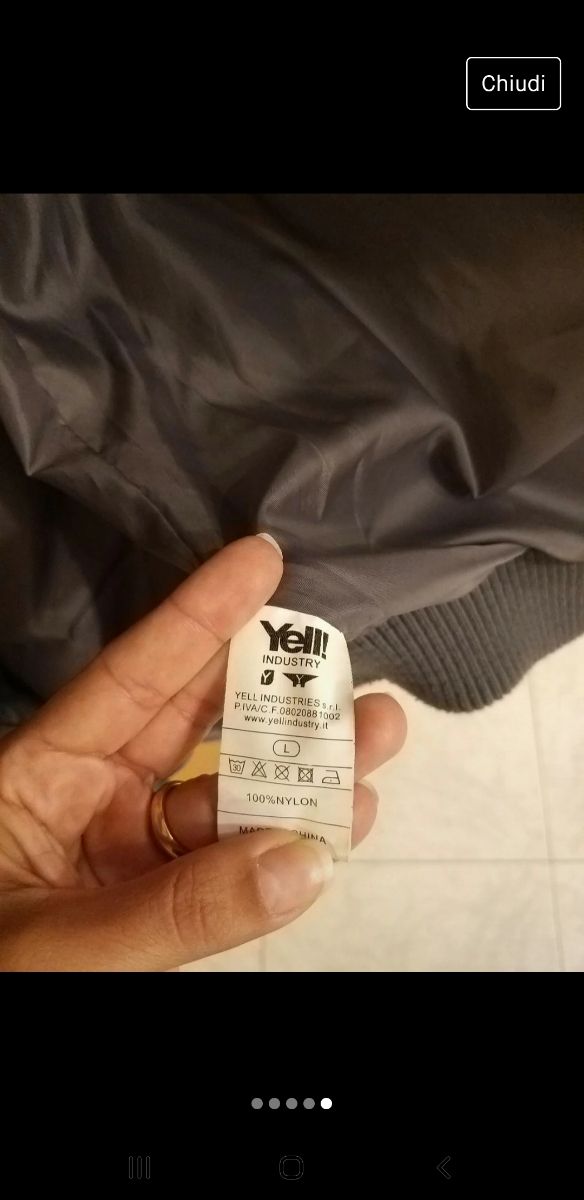 Giubbotto Yell industry