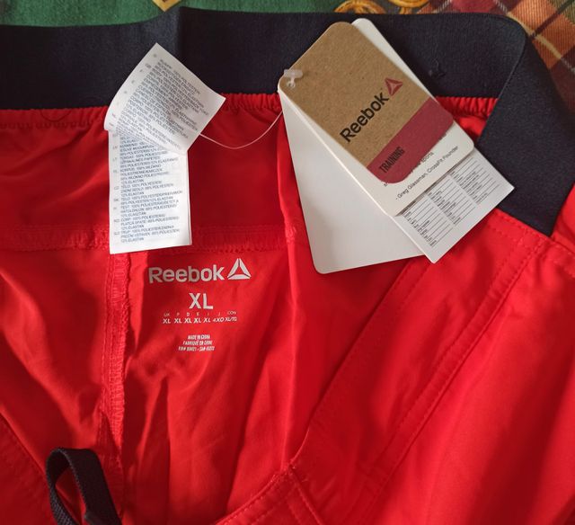 Pantaloncini shorts REEBOK Crossfit tg. XL running