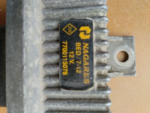 Nagares 7700115078 Relé de Pré-aquecimento