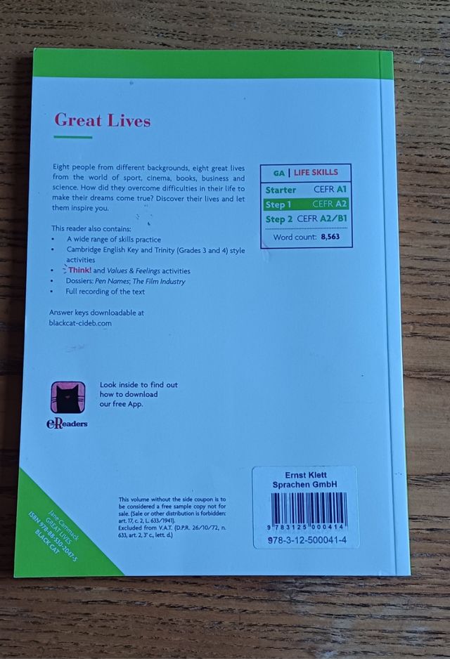 Great lives. ISBN 9783125000414
