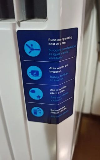 Pingüino ventilador verano