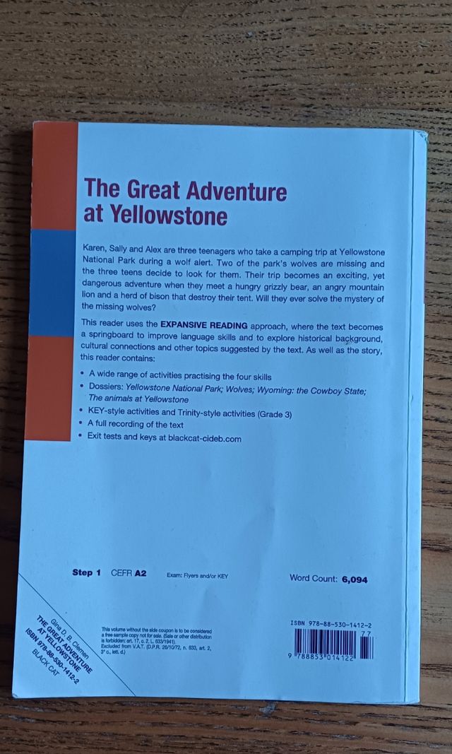 The great Adventure at Yellowstone.