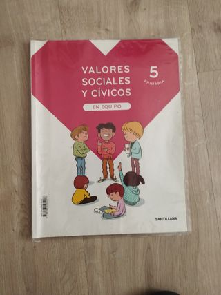 Libro Valores 5 primaria santillana