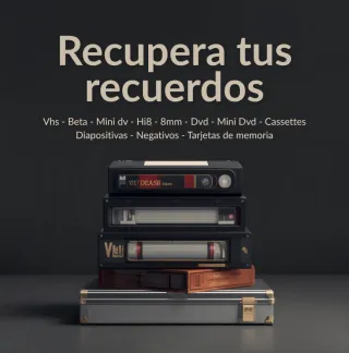 Digitalización cintas de cámara