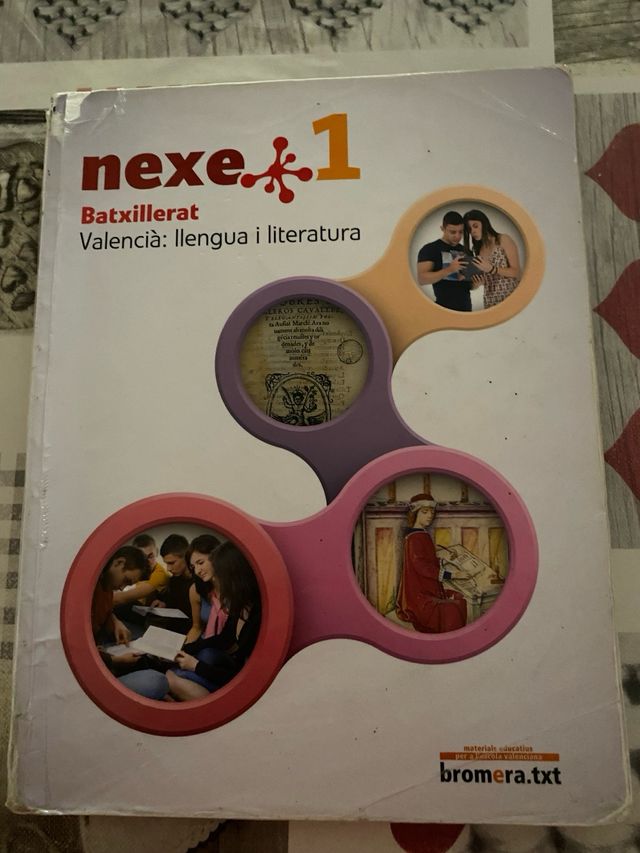 Libro 1 Batxillerat Valencià: llengua i literatura