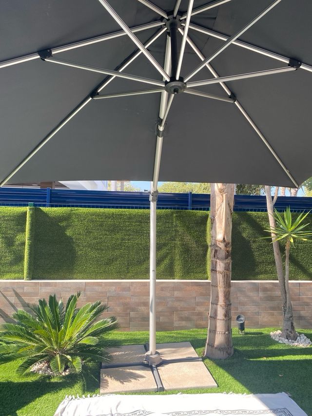 Sombrilla jardin 