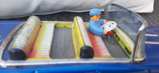 Modellino auto Lincon latta anni 50