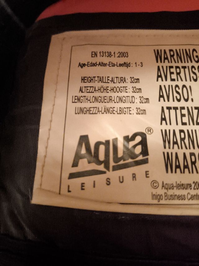 Chaleco salvavidas niño