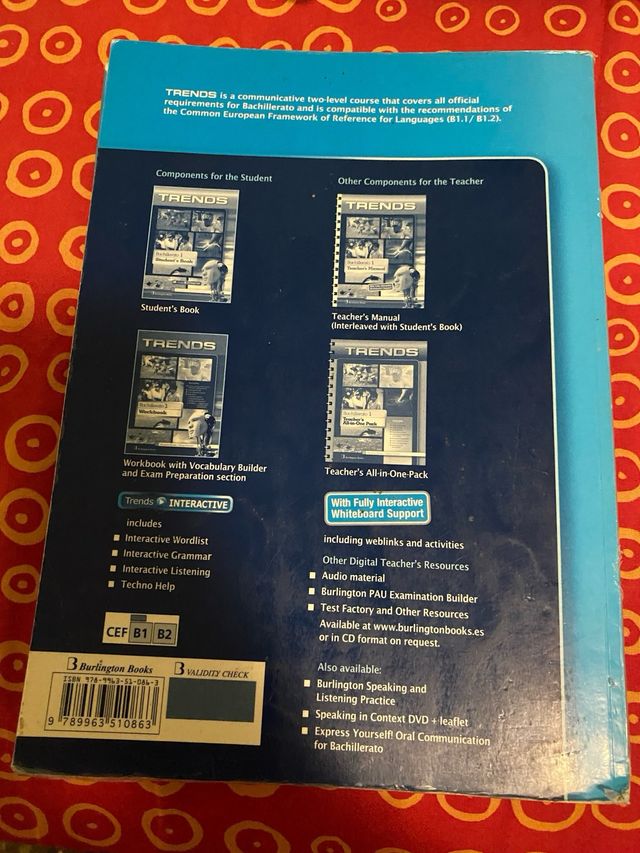 Libro 1Bachiller Trends Workbook