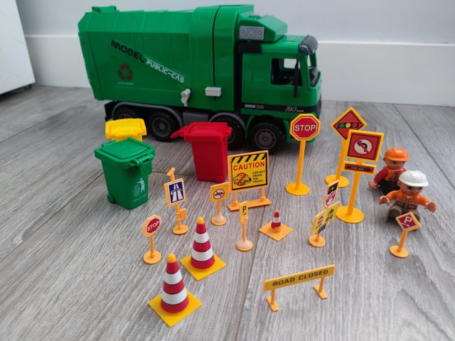 Camión de reciclaje