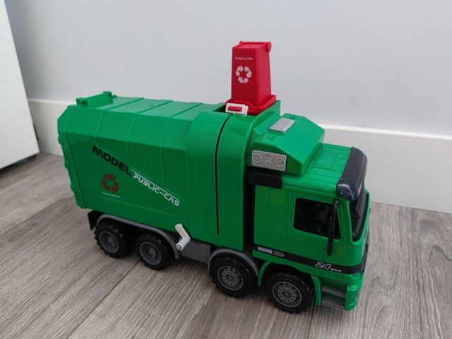 Camión de reciclaje