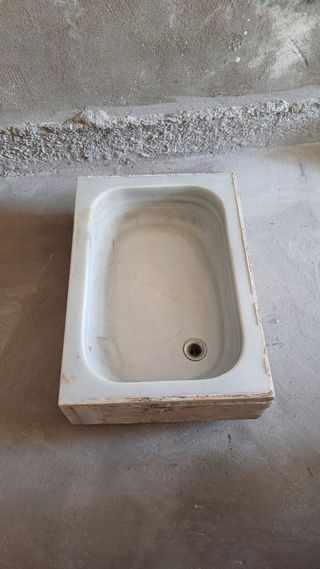 Fregadera de mármol