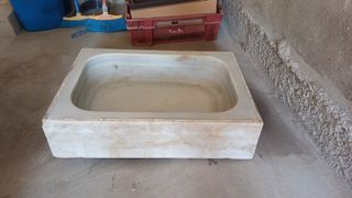 Fregadera de mármol