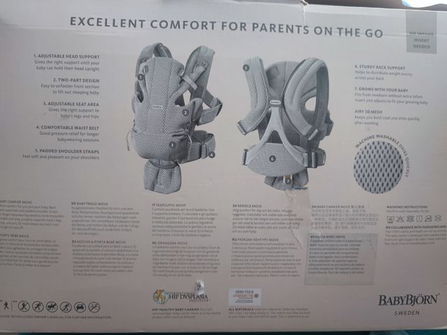 Mochila babybjörn baby carrier move