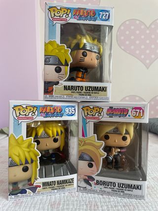 Funko Pops colección Naruto