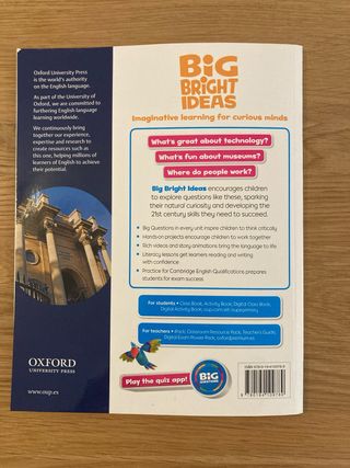 Libro inglés 4 de Primaria Oxford