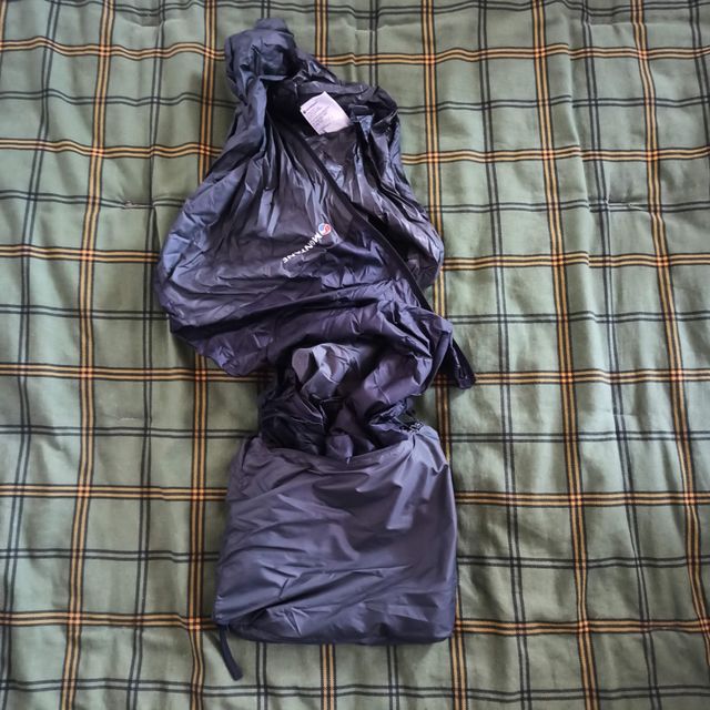 Giacca anti vento guscio MONTANE tg. L trekking