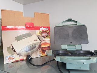 Hamburguesera Ufesa, en caja