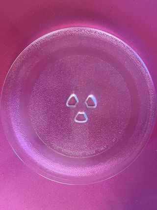 Plato y soporte plato microondas