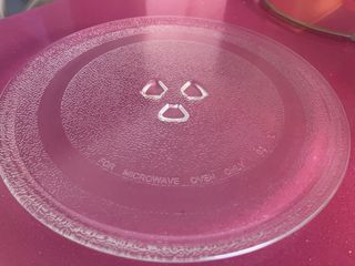 Plato y soporte plato microondas