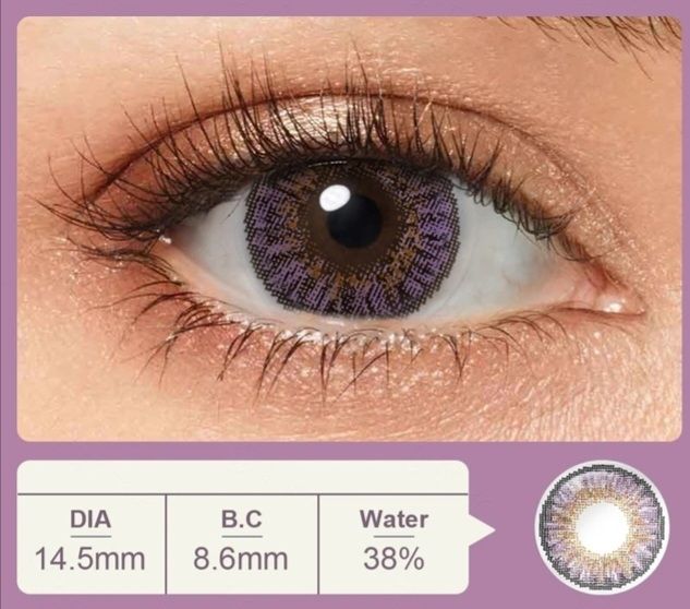 OFERTA Lentillas color AMETIST violeta lila