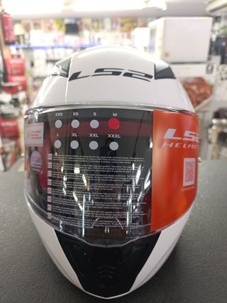 Casco Integral Rapid LS2 Blanco Talla M