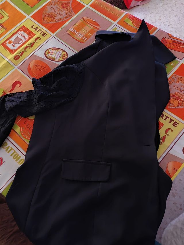 Chaqueta de mangas de rejilla