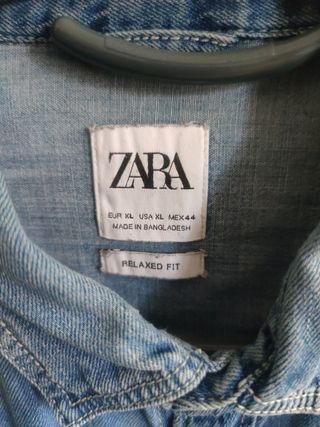 Camisa de vaquero talla xl 