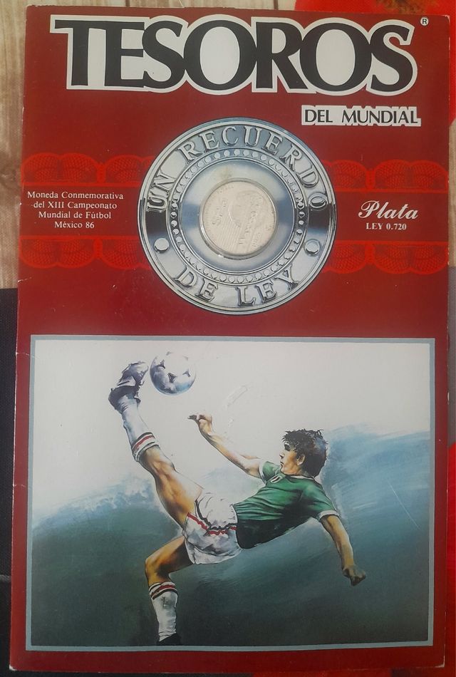 Moneda conmemorativa Mexico 86