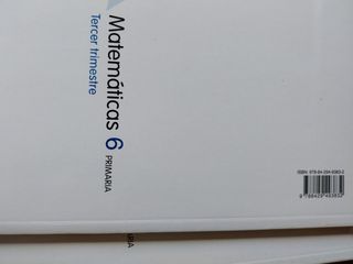 Libros matemáticas 6 Santillana