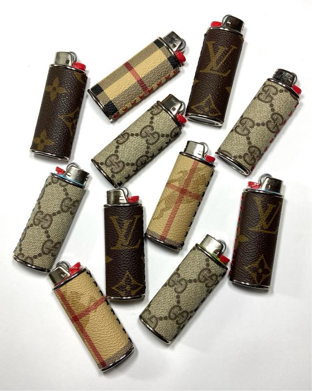Funda mechero Louis vuitton Burberry Gucci