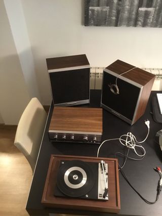 Tocadiscos Vinilo Completo