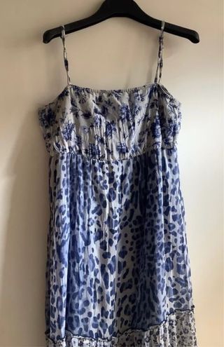 Vestito lungo MOTIVI leopardato con le rose