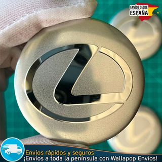 X4 Emblemas Lexus 56mm Pegatinas Tapacubos Llantas