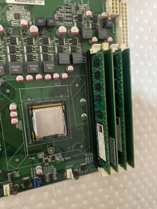 Placa base + 16 gb ram + intel xeon negociable