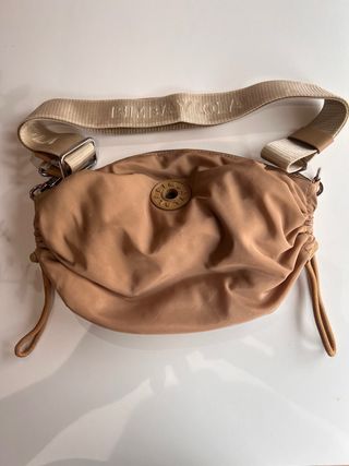 Bolso bandolera camel Bimba y Lola