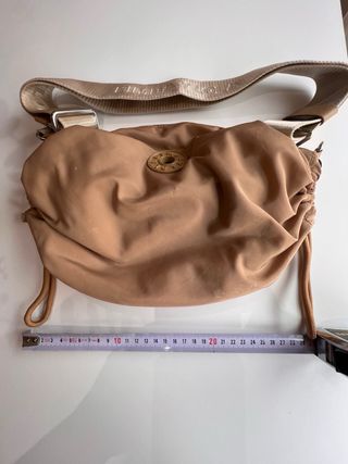 Bolso bandolera camel Bimba y Lola