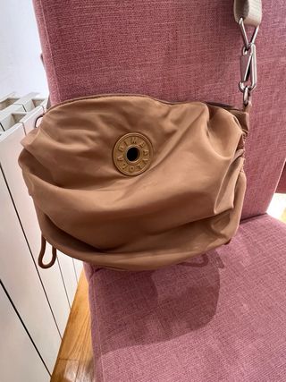 Bolso bandolera camel Bimba y Lola