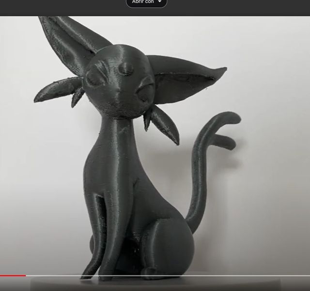 Evoluciones eevee 3d en PLA