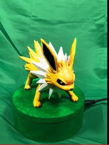 Evoluciones eevee 3d en PLA