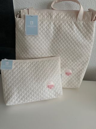 Bolsa para el carro y bolsa de pañales