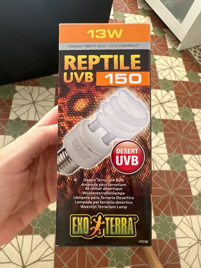 Bombilla UVB 150 para reptiles