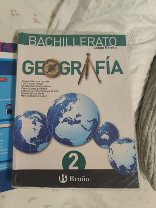 Libro 2 bachillerato geografía
