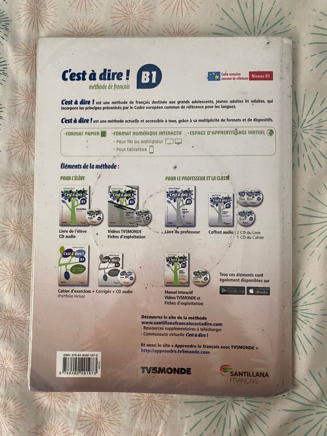 Libro C'est adire B1