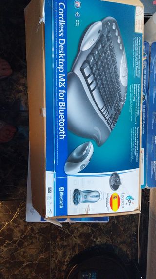 Teclado y Raton de Sobremesa