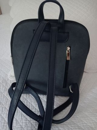 Mochila azul mujer