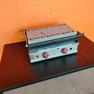 🔲 Grill Eléctrico a Gas Industrial - 47 cm